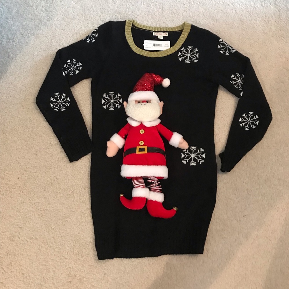 Santa sweater or sweater dress